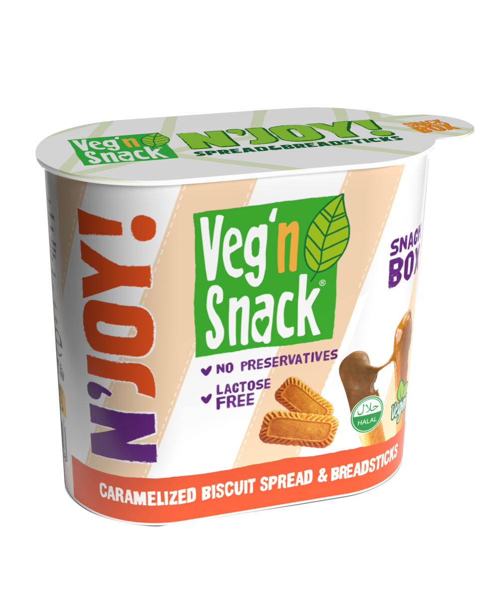 Veg’n Snack Caramelized Biscuit Spread Grissini 50G