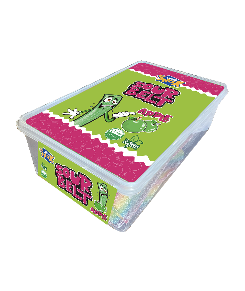 Uniq Snax Apple Sour Belt 1200-1500G